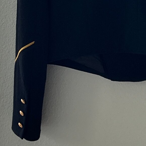 Vintage Polo Ralph Lauren ~ Wool Military Blazer Jacket ~ 12 ~ $598 - Picture 8 of 10